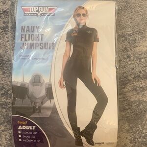 Halloween costume: Top Gun Navy Flight Jumpsuit
